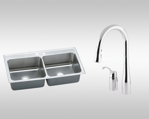 For 2-hole sinks