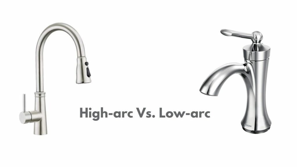 high arc kitchen sink faucet with water filter