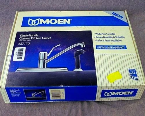 Types of Moen Kitchen Faucet Warranty