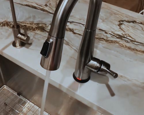 Delta Touch Faucet Blinking Red 3 Times