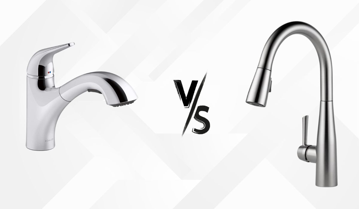Pull Out Vs Pull Down Faucet