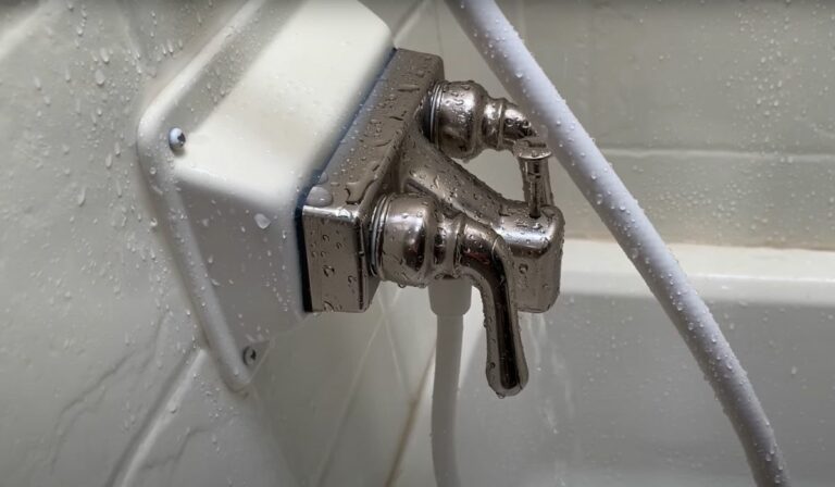 Replacing RV Shower Faucet Without Access Panel