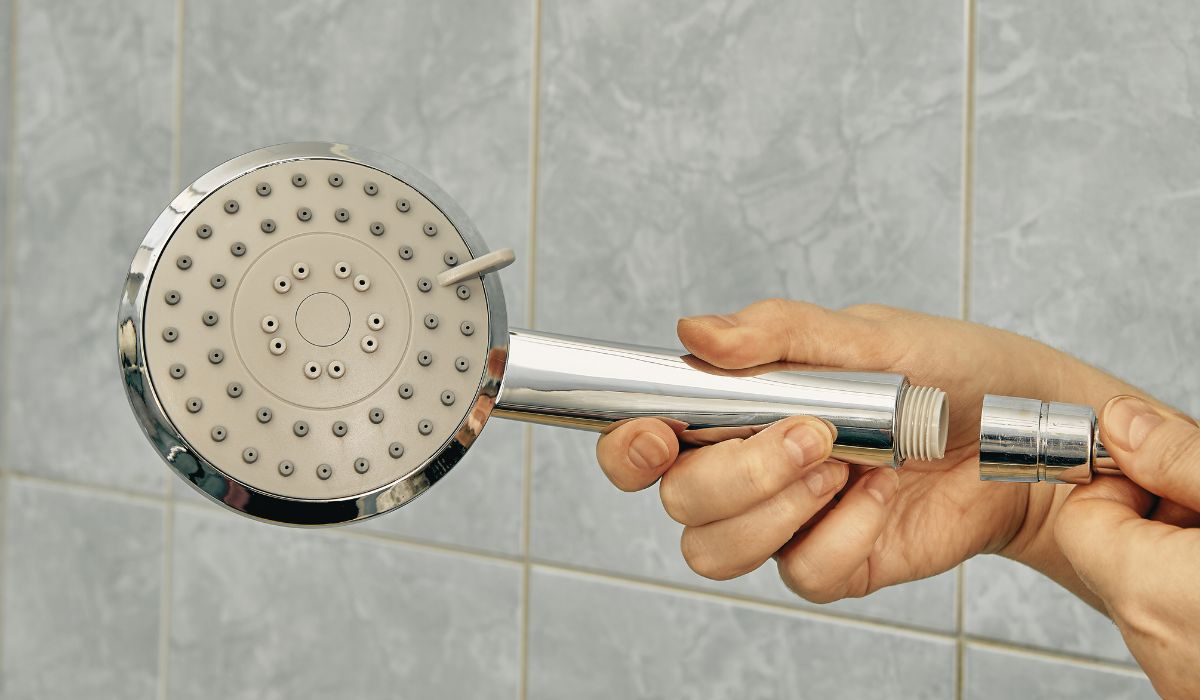 how to remove a shower head