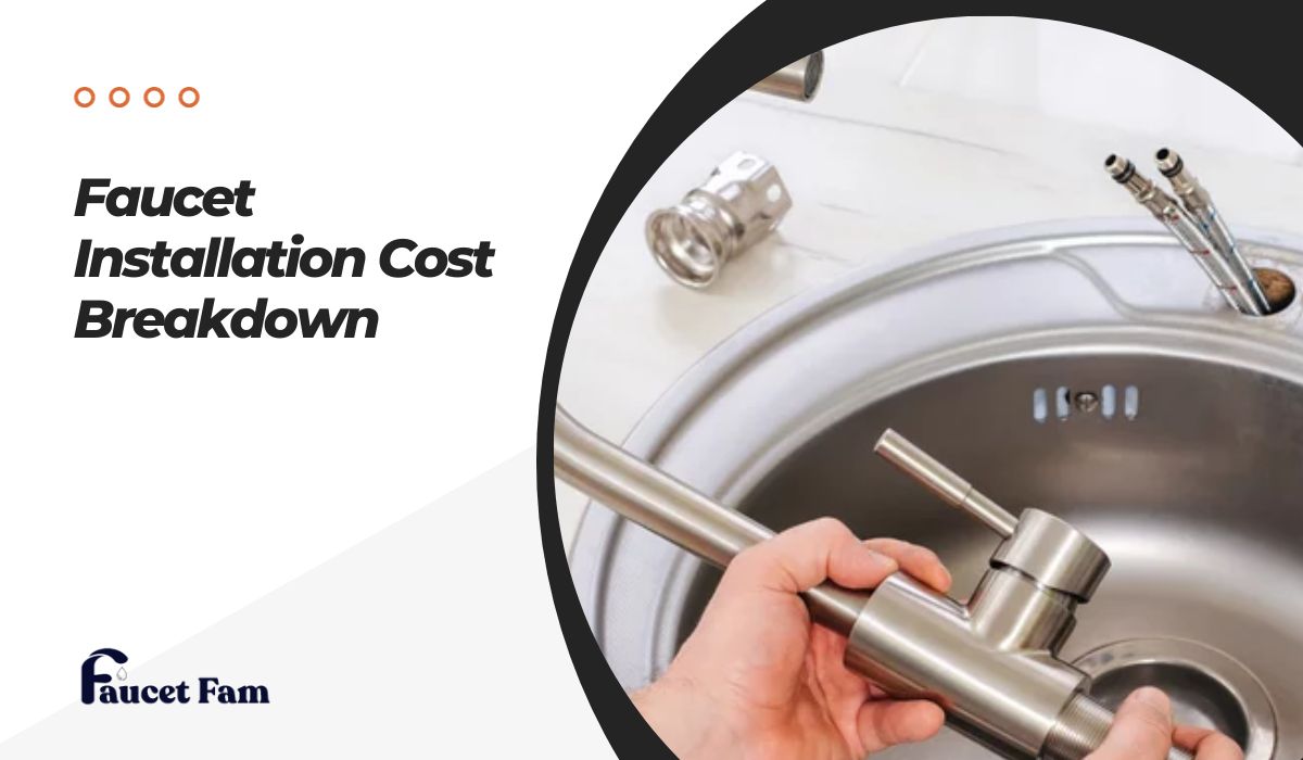 faucet installation cost